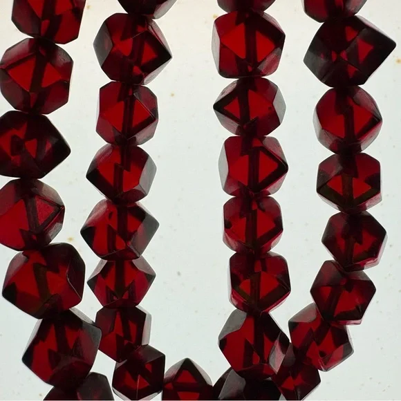 Vintage Amber Lucite Bakelite Gold filled Clasp Mid Century Modern - Picture 6 of 11